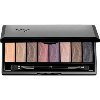 No7 Stay Perfect Eyeshadow Palette - Nude image