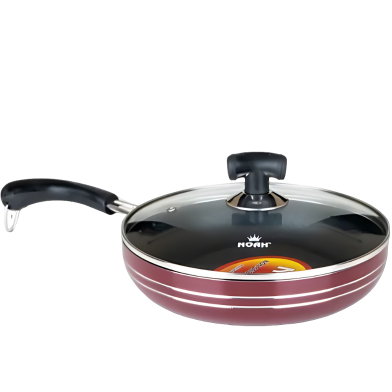 Noah Non-Stick Fry Pan With Lid - 24.5cm image
