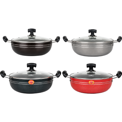 Noah Non-Stick Karai With Glass Lid - 30.5cm IB image