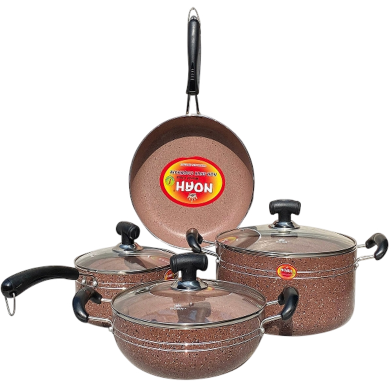 Noah Nonstick Cookware Set 7 pcs- Induction Bottom image