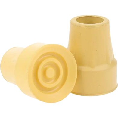 Non-Slip Rubber Walking Crutch Stick Tips 2.2 cm image