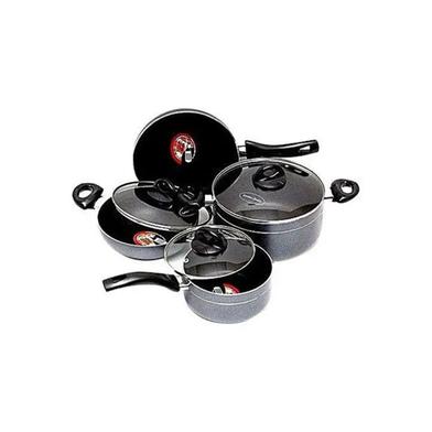 Non Stick 4 Pcs Cookware Set 24cm – Silver image