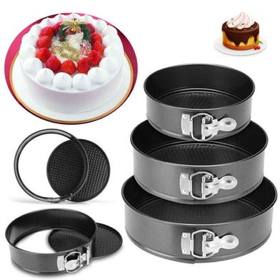 Nonstick Cake Decoration Set Mould Shape 3 Pcs image