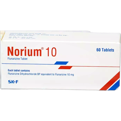 Norium 10 mg Tablet 10's Strip image