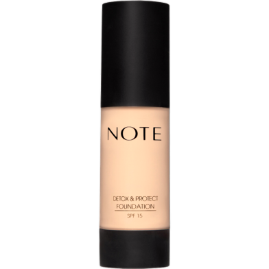 Note Detox And Protect Foundation Shade 1 Beige image