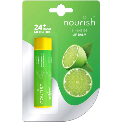 Nourish Lemon Lip Balm 4.5gm image