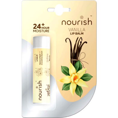 Nourish Vanila Lip Balm 4.5gm image