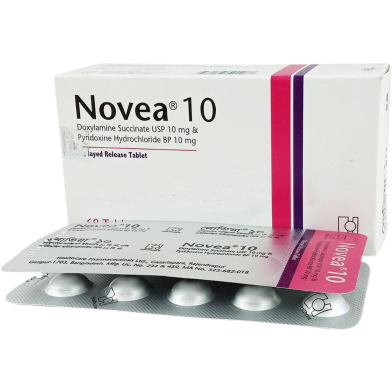 Novea 10mg Tablet 10's Strip image