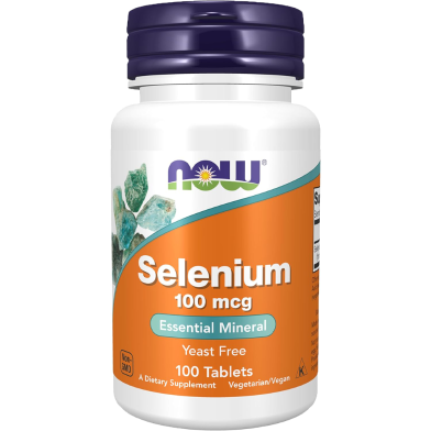 Now Foods Selenium 100 mcg 100 Tablets -523325248 image