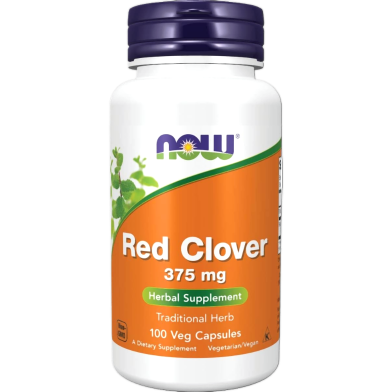 Now Red Clover 375mg 100 Veg Capsules - 733739047304 image