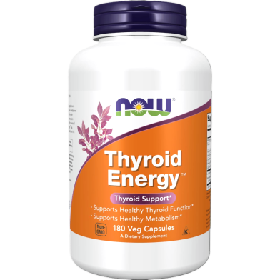 Now Thyroid Energy Veg Capsules 180Pcs image