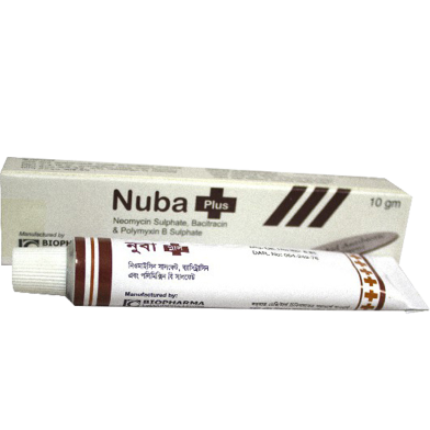 Nuba Plus (400 IU, 3.5 mg, 5000 IU)/gm Ointment 10 gm tube image