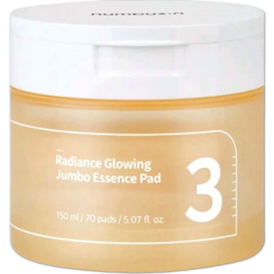 Numbuzin No.3 Radiance Glowing Jumbo Essence Pad 150ml image