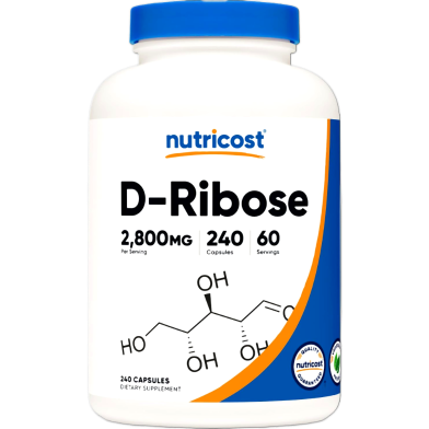 Nutricost Dribose 2800mg 240 Capsules - 810014670010 image