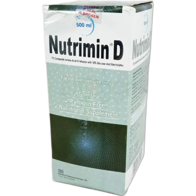 Nutrimin-D 7 Percent, 10 Percent IV Infusion 500 ml bottle image