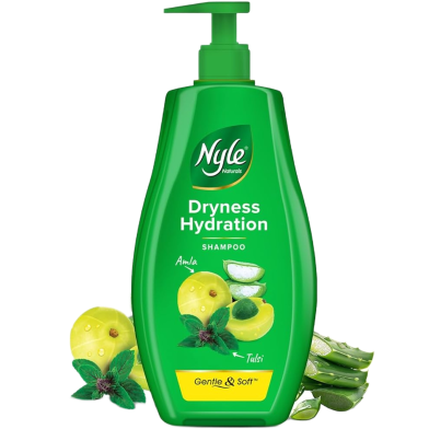 Nyle Naturals Dryness Hydration Shampoo With Tulsi And Amla 400 ml image