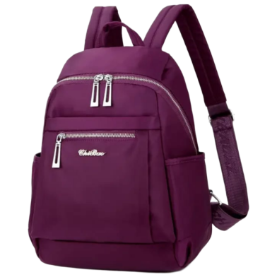 Nylon Backpack Durable Waterproof Casual Shoulder Bag image