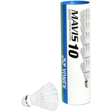 Nylon Badminton Shuttle Cocks 1 Pcs - White image