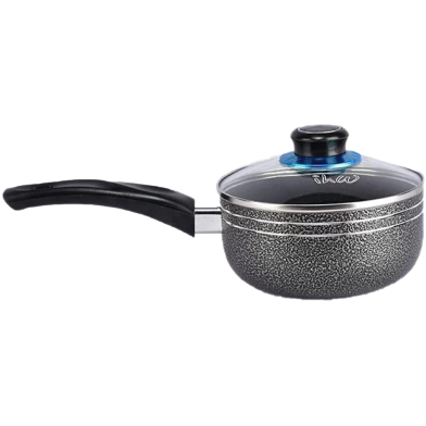 OCEAN Sauce Pan Non Stick 14cm W/G Lid Stone image