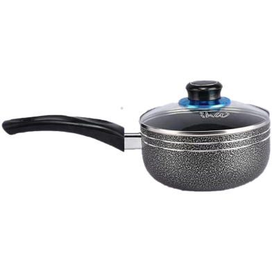OCEAN Sauce Pan Non Stick 16cm W/G Lid Stone image