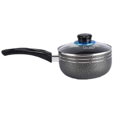 OCEAN Sauce Pan Non Stick 18cm W/G Lid Stone image