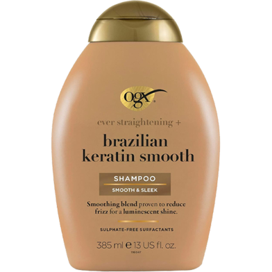 OGX Brazilian Keratin Smooth Shampoo 385 ml UK image