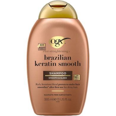 OGX Brazilian Keratin Smooth Shampoo 385ml image