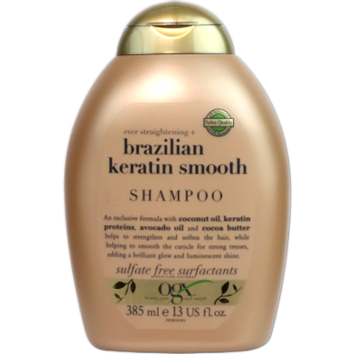 OGX Ever Straightening Brazilian Keratin Smooth Shampoo 385ml image