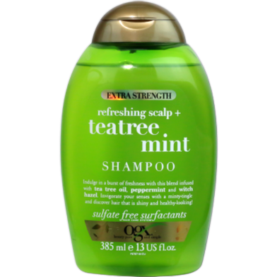 OGX Extra Strength Refreshing Scalp Tea Tree Mint Shampoo 385ml image