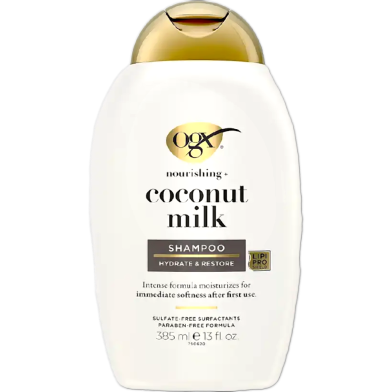 OGX Nourishing Coconut Milk Shampoo 385ml image