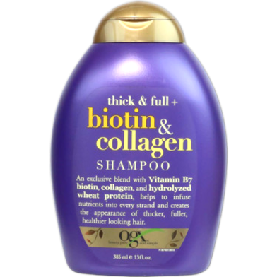 Ogx Thick And Full Plus Biotin And Collagen Conditioner – 385 ml-(OGX)-(Non-Brand) image