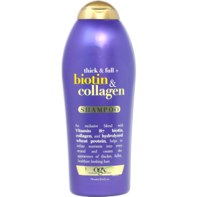 OGX Thick and Full Plus Biotin And Collagen Shampoo 750 ml image