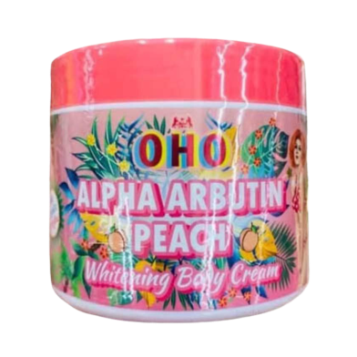 OHO Arbutin Peach Whitening Body Cream-300 (Thailand) image