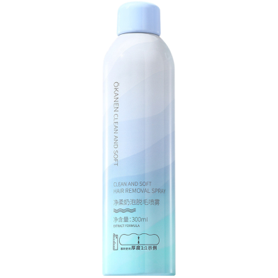 OKANEN Pure Milk Foam Hair Removal Mousse Spray-300ml image