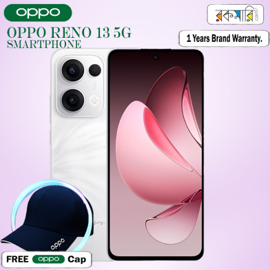 OPPO Reno 13 5G Smartphone (12/256GB) With Free Oppo Cap image