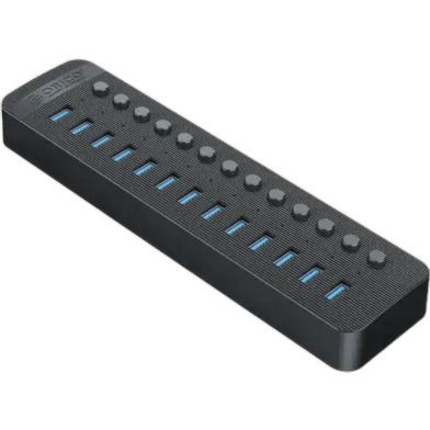 ORICO 13 Port USB Hub Smart and Powerful CT2U3-13AB-GY-BP image