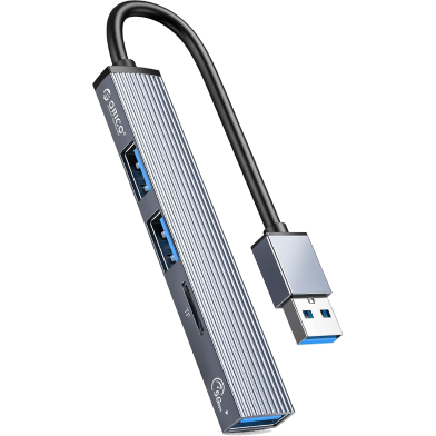 Orico Type-C USB 3.0 Hub AH-A12F-GY image
