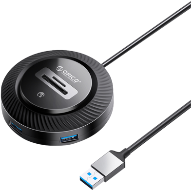 ORICO Desktop 4-Port USB Hub with SD TF Port YK5-U3-03-BK image