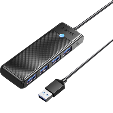 ORICO PW Series 4-Port USB3.0 Hub PAPW4A-U3-BK image