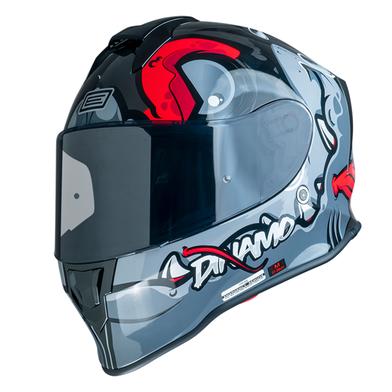 ORIGINE Dinamo Fishuga Helmets - Gloss Red And Grey image