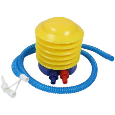 ObboMed-PP-1010 Plastic Bellows Foot Pump, Sports Inflatable Deflatable Yoga Gym Exercise Ball- Hand Pump image