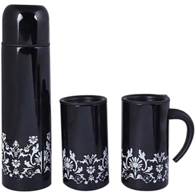 Ocean Vacuum Flask Set Black image