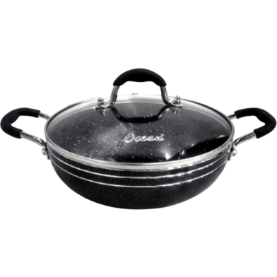 Ocean Wok Non Stick Stone Coating W/G Lid image