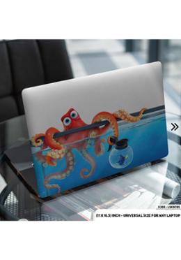 DDecorator Octopus Looking Laptop Sticker image
