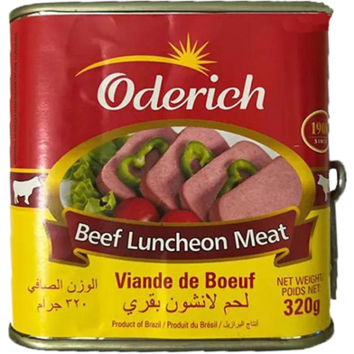 Oderich Beef Luncheon Meat Can 320gm image