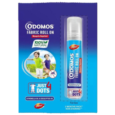 Odomos Mosquito Repellent Fabric Roll On - 8 ml image