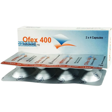 Ofex 400 mg Capsule 4'S Strip image