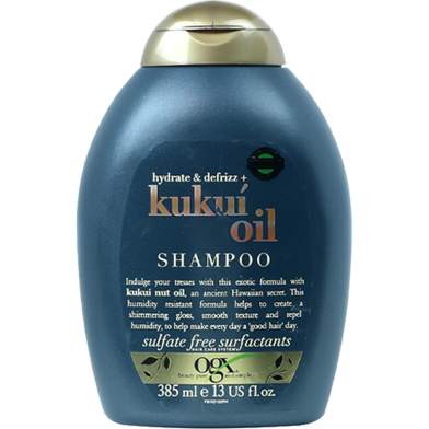 Ogx Anti-frizz Kukui Oil Shampoo For Frizzy Hair 385ml image
