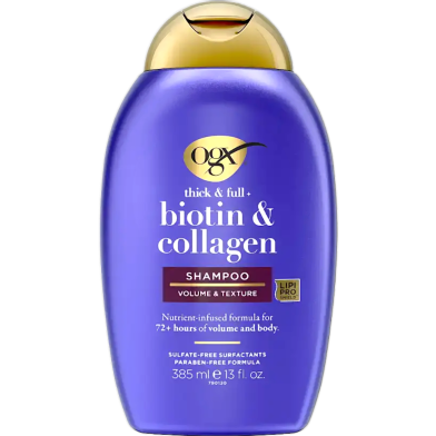 Ogx Biotin and Collagen Shampoo 385 ml image