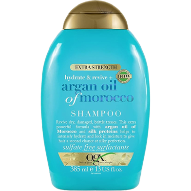 Ogx Extra Strength Hydrate And Revive Plus Argan Oil Of Morocco Shampoo 385ml image